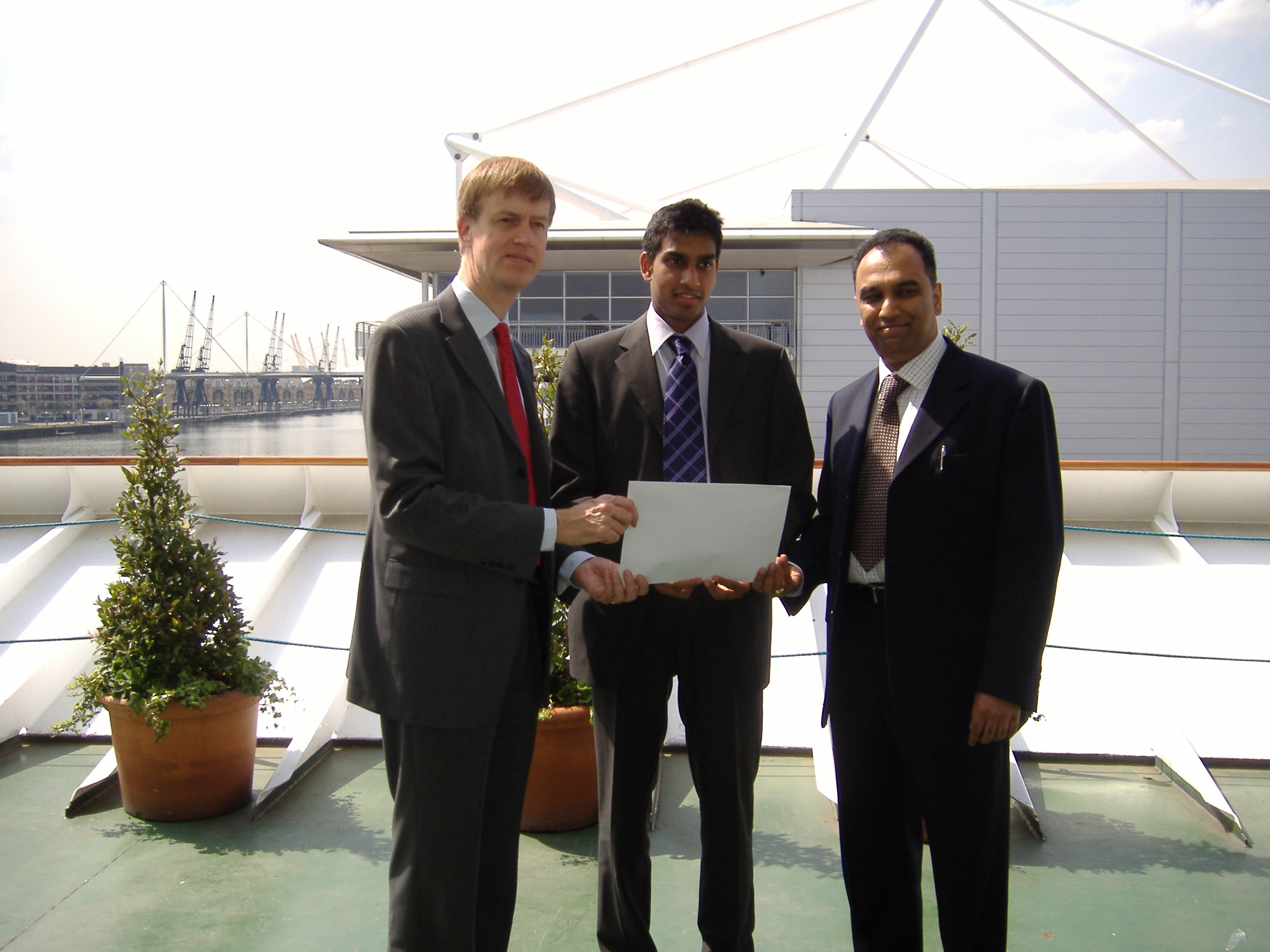 Prize giving